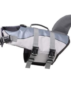 Dog Water Vest Adjustable Pet Swimming Life Jacket Safety with Handle