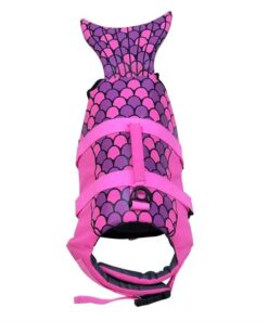 Dog Water Vest Life Jacket - Mermaid