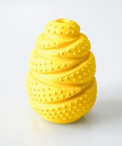 Doggie DenTreat Wobbler - Yellow - S