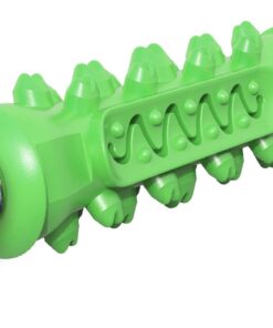 Doggie DentTug Chew Buddy - Chew-Resistant Dog Toy for Dental Health - Green