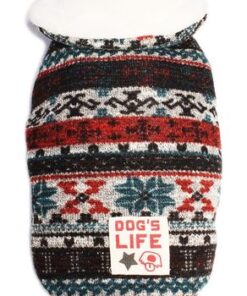 Dogs Life - Chic Vintage Wool Cape Coat - Red