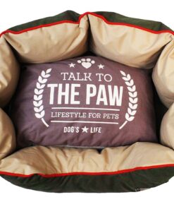 Dogs Life - Harper Sofa 600D Waterproof Bed - Green - M