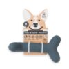 Dog's Life Natural Rubber Dog Toy Fetchstix Grey - M