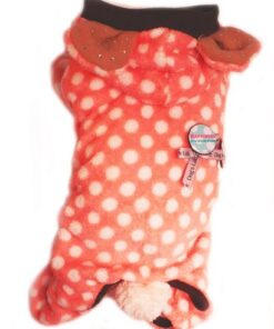 Dogs Life - Polka Bear Pajamas Pink - 2 x Extra-Small