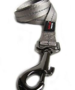 Dogs Life - Reflective Supersoft Webbing Leash - Grey - Extra-Large