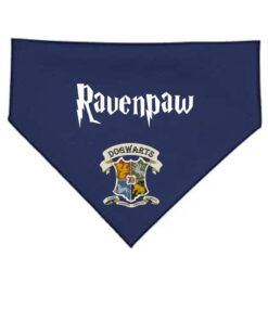 Dogwarts House Dog Bandana's - Ravenpaw