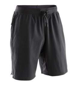 Domyos Men's Cardio Training Fitness Shorts 500 - Black - L