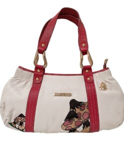 Donatella Rufrano - Mushroom - Genuine Leather Handbag - Cream