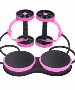 Double AB Roller Fitness Wheel Best Trader Multi Function Foldable