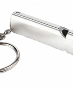 Double Barrel Safety Whistle - Key Ring