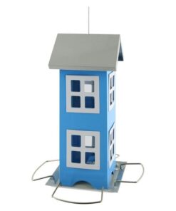 Double Bird Feeder - Assorted - Blue