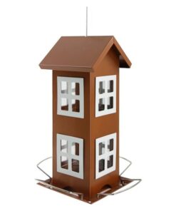 Double Bird Feeder - Assorted - Brown