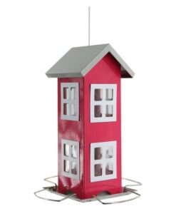 Double Bird Feeder - Assorted - Red