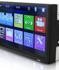 Double Din HD Touch Screen Radio/BT/USB/MP5/Reverse Cam Support