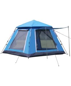 Double Door Automatic Quick Opening Outdoor Camping Tent with Shade