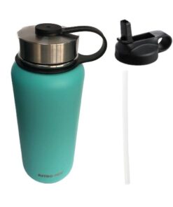 Double Layer Stainless Steel Vacuum Thermal Insulated Flask - Tiffany Green