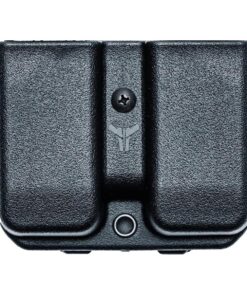 Double Magazine Pouch with Belt Clip Attachment for 1911 P226 M92 G17 USP