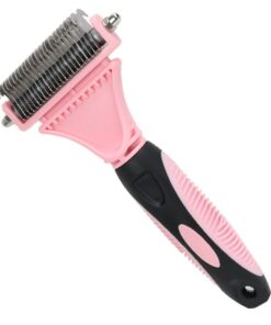 Double Side Pet Hair Remover Deshedding and Dematting Shedding Grooming Fur