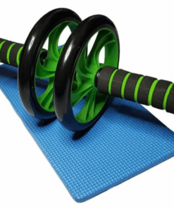 Double Wheel Abs Exercise Roller - Green