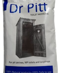 Dr Pitt 36 Sachets Eco-Friendly Pit Toilet Powder - Bulk Pack