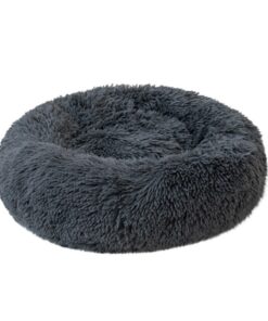 Dream Cloud Calming Dog Bed - Grey (Outer diameter 80cm)