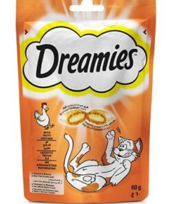 Dreamies Dry Cat Treats Chicken 6 x 60g