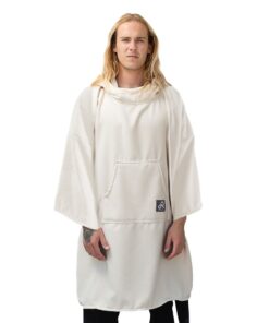 Drirobe Long Sleeve Surf Swim Poncho - Sand Beige - L