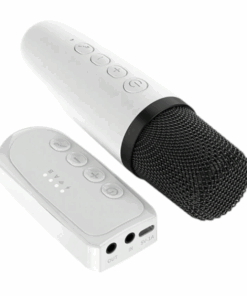 DS-K1 - HIFI Stereo Surround Sound Karaoke Companion With One Mic - White