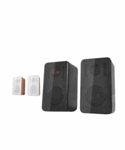 Dual Bookshelf Bluetooth Speaker ABDT-205W/B