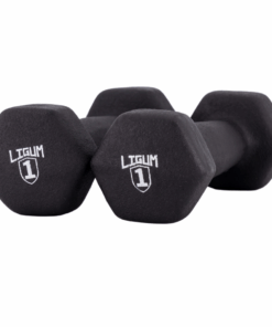Dual Coated Performance Hex Dumbbells - PAIR - 1 kg