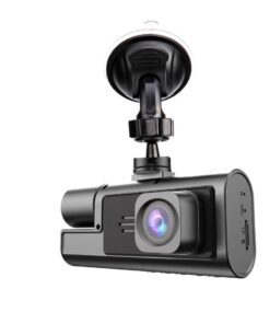 Dual Dashcam Camera HD 1080P Triple Lens Reverse Park Monitor Car DVR 1080P