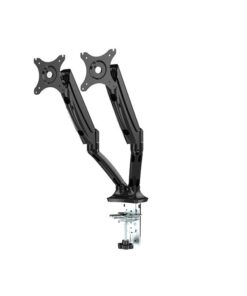 Dual Desk Screen Height Adjustable Monitor Arm Mount Stand