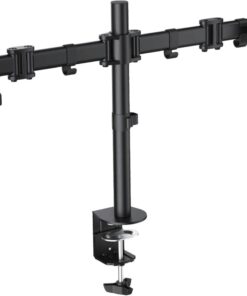Dual Monitor Stand Heavy Duty Adjustable Up to 27Inch