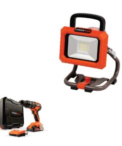 Dual Power - 20V Cordless LED Light - 1800LM Drill Combo