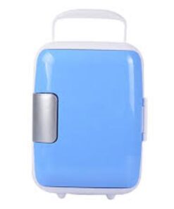 Dual-Purpose 4L Compact Portable Refrigerator - Blue