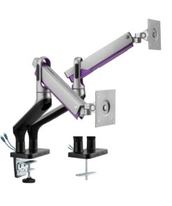 Dual Spring-Assisted Monitor Arm