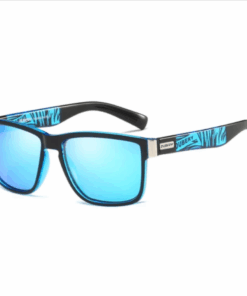 Dubery Classic Trendy Polarized Sunglasses - Blue Pattern C02