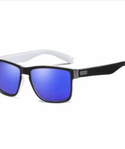 Dubery Classic Trendy Polarized Sunglasses - Blue & White - C07
