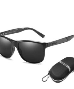 Dubery Men's Stealth Carbon Polarized Sunglasses 2023