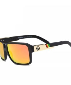Dubery Multifunctional Outdoor Polarized Sunglasses - Black & Red C4