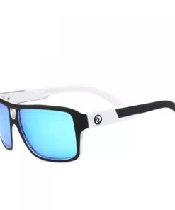 Dubery Multifunctional Outdoor Polarized Sunglasses - Blue & White C9