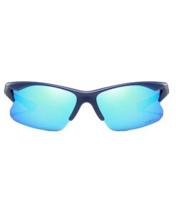 Dubery Rimless Driving Photochromic Sport Sunglasses Blue - Blue
