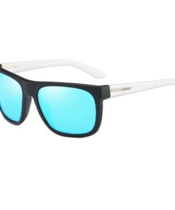 Dubery Sportshades Color Film Cycling Sunglasses Ice Blue/Blackwhite