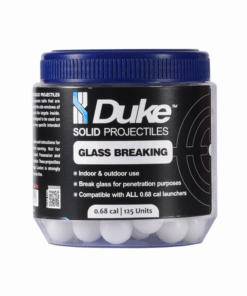 Duke Glass Breaking Projectiles - 125 Count