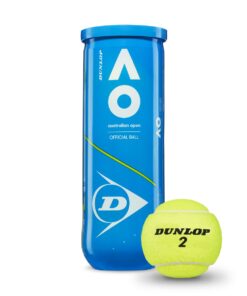 DUNLOP AUSTRALIAN OPEN TENNIS BALLS 3 TIN