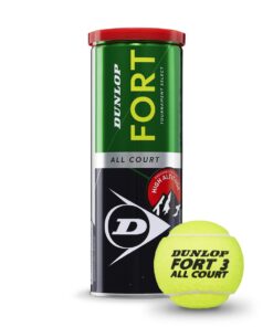 Dunlop Fort All Court Tennis Ball High Altitude  3tin