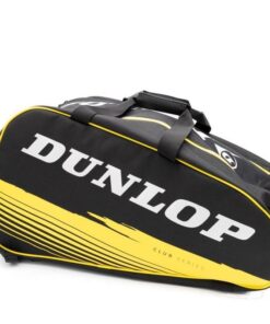 Dunlop Paletero Club Padel Black Yellow Bag
