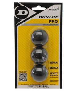 Dunlop Pro Squash Balls 3 Ball Pack