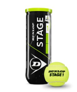 Dunlop Stage 1 Green Tennis Balls 3 Tin