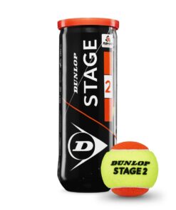 Dunlop Stage 2 Orange Tennis Balls 3 Tin